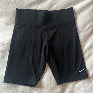 Nike cotton biker shorts. Black. Worn once. Size medium.